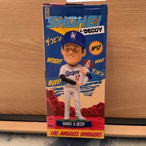 LA Dodger Otani and his dog, Decoy, Bobblehead